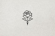Minimalist Modern Rose Logo, a Branding & Logo Template by Luxury Logos (Thumbnail 4 of 4)