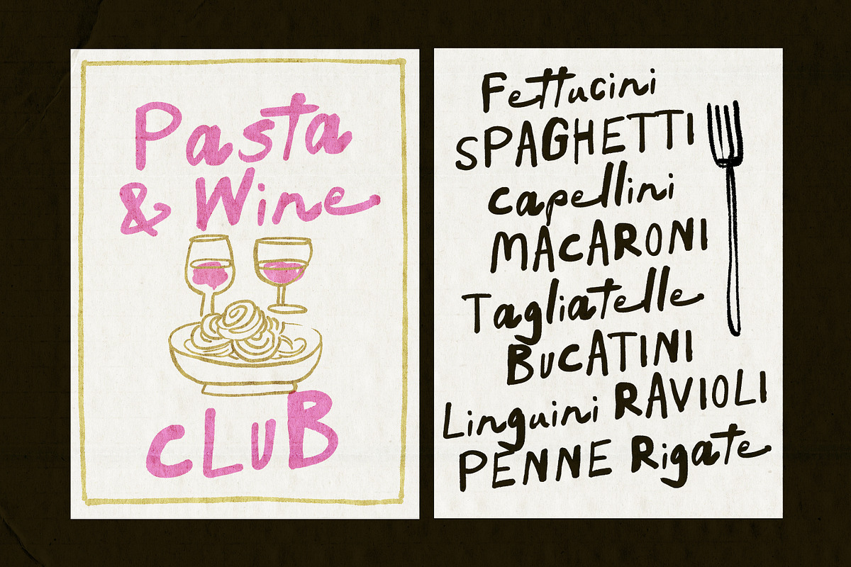 The Good Life Font, a Handwritten Font by Nicky Laatz (Photo 3 of 15)