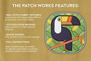 The Patch Works - Fabric Badge Maker, a Brushes & More by The Artifex Forge (Thumbnail 2 of 11)