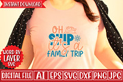Oh Ship It's A Family Trip Svg Cut F, an Object Graphic by CrexoraLab (Thumbnail 3 of 3)