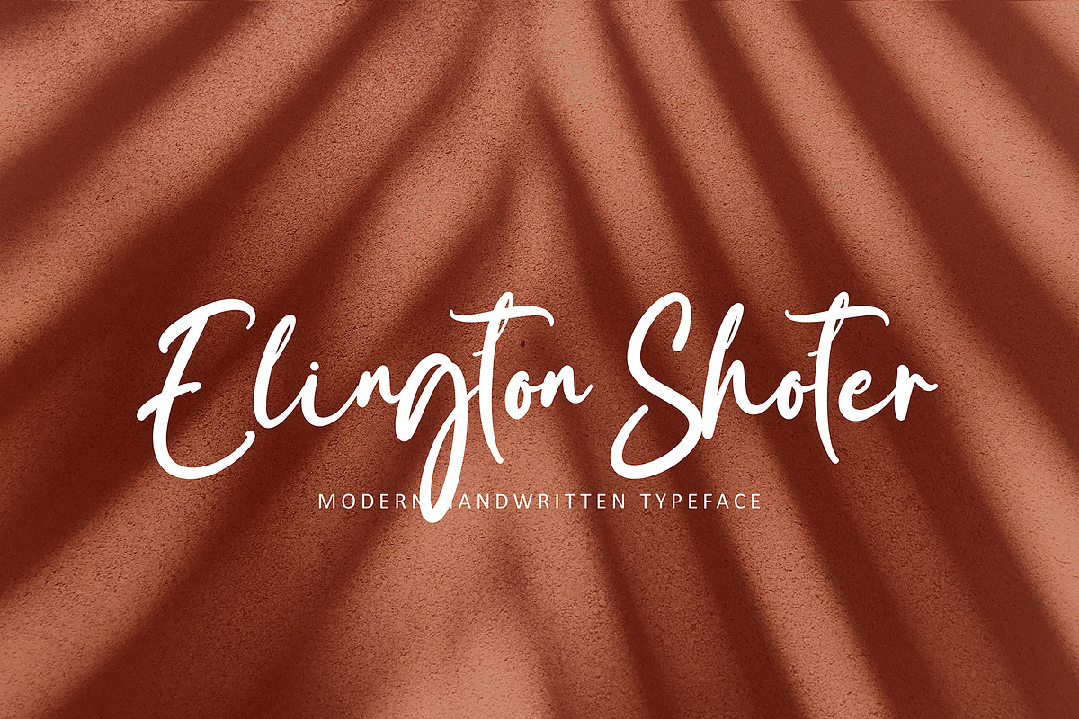 Contributtor, a Script Font by pineungtype (Photo 4 of 7)