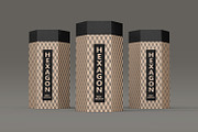 Sleek Hexagonal Packaging Mockup, a Packaging Mockup by Ram Studio LLC (Thumbnail 6 of 16)