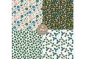 Spring Seamless Digital Papers, a Pattern Graphic by JennyL Designs (Thumbnail 5 of 5)