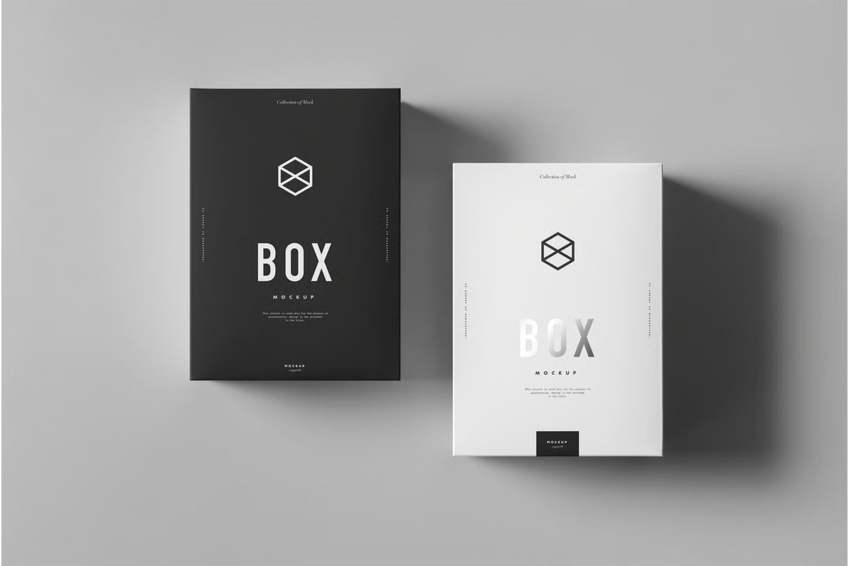 Box Mock-up, a Packaging Mockup by zippypixelstudio (Photo 3 of 7)