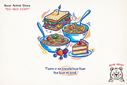 Breakfast Club, PNG Bundle, an Illustration by GlitterCraft (Thumbnail 11 of 41)