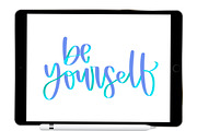 Ribbon Procreate Lettering Brush, a Brush Add-On by Blue Strawberry Studio (Thumbnail 2 of 6)