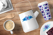 Abstract Flowers Watercolor set, an Illustration by Ekaterina Goncharova (Thumbnail 9 of 12)