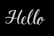 5 lace Procreate lettering brushes, a Brush Add-On by Alexis Gentry (Thumbnail 4 of 7)