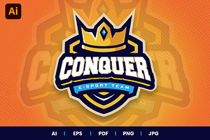 E-sports Gaming Logo Template