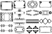 Art Deco/Nouveau Elements AI EPS PNG, a Decorative Illustration by FrankiesDaughtersDesign (Thumbnail 3 of 7)