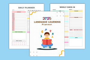 2025 Language Learning Planner