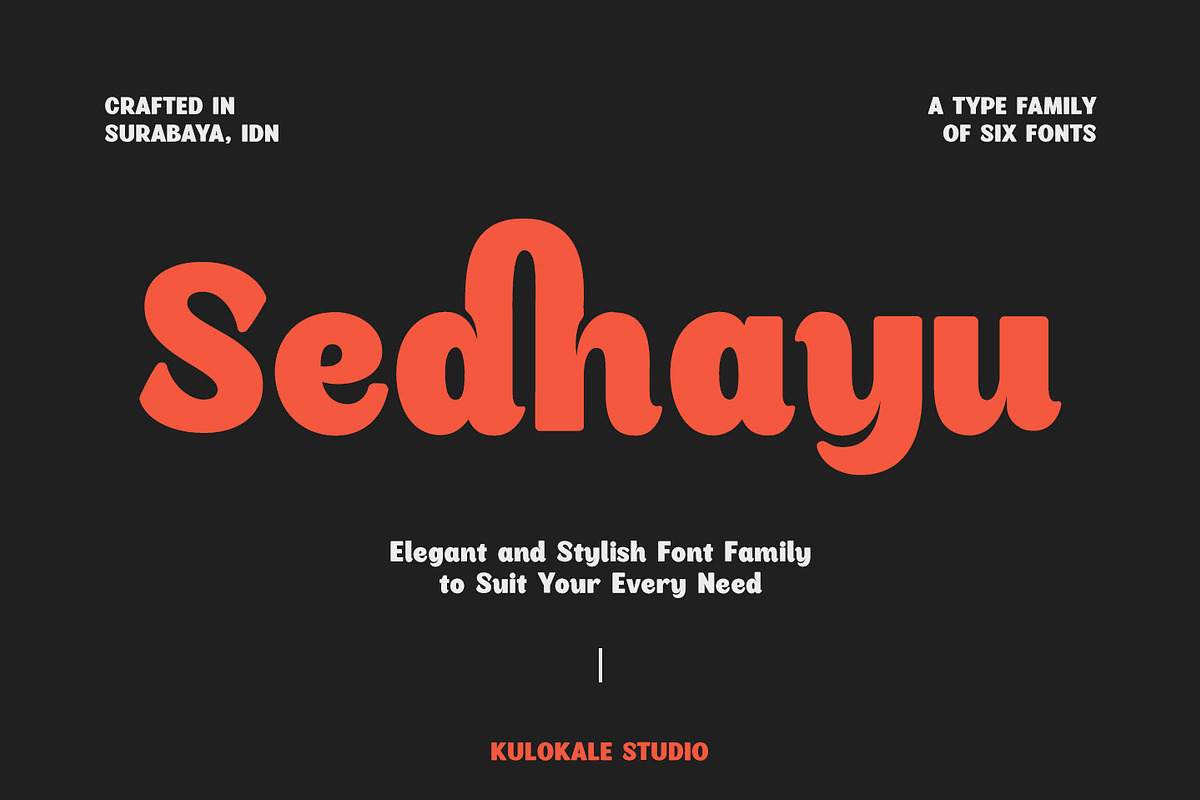 Sedhayu Font Family