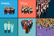 People. Flat vector set, a Healthcare Illustration by maximmmmum (Thumbnail 4 of 7)
