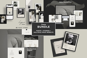 Studio Aesthetic Bundle Canva, a Social Media Template by Studio Suvelle