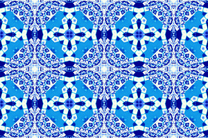 40 Seamless Blue Tile Patterns