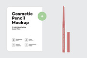 Automatic Cosmetic Pencil Mockup, a Packaging Mockup by _Adroit_ (Thumbnail 1 of 5)