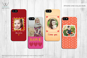 IPhone Case Collection - 4 Templates