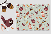 Cozy Autumn Seamless Pattern Design, a Pattern Graphic by Lady Bruniere Design (Thumbnail 5 of 13)