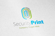 Security Print Logo, a Branding & Logo Template by Creative Dezing (Thumbnail 4 of 6)
