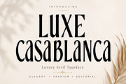 Luxe Casablanca, a Serif Font by Wow Magic (Thumbnail 1 of 4)