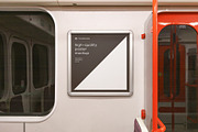 Subway Poster Mockup Bundle Metro, an Advertising Mockup by FoundImages (Thumbnail 57 of 61)