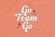 VARSITY Bold Sports Script Font, a Script Font by Blush Font Co. (Thumbnail 3 of 6)