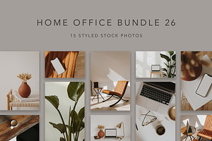 Home Office Bundle 26, a Business Photo by Floral Deco