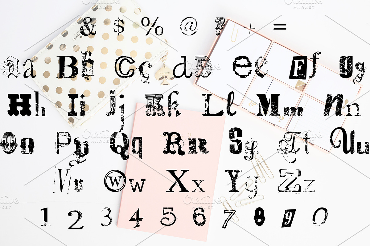 THINK Hand Crafted Font preview 3