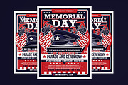 Memorial Day Flyer, a Flyer Template by Muhamad Iqbal hidayat (Thumbnail 1 of 4)