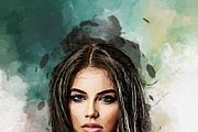 Mixed Watercolor Art Photo Effect, an Action Add-On by Photoshop Action (Thumbnail 18 of 23)