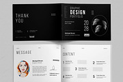 Graphic Design Portfolio Layout, a Brochure Template by ContestDesign (Thumbnail 2 of 5)