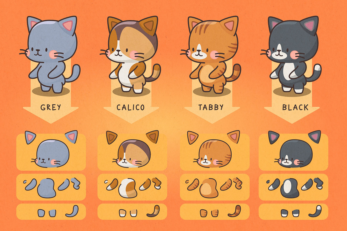 Cats in Costumes: Halloween Edition, an Illustration by Green Room Media (Photo 7 of 27)