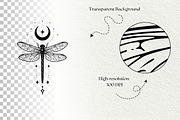 Celestial Witchcraft Line Art, a Decorative Illustration by DENIDigitalArtSudio (Thumbnail 8 of 8)