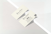 Business Card Lash Editable in Canva, a Business Card Template by KnowyourLabel (Thumbnail 1 of 5)