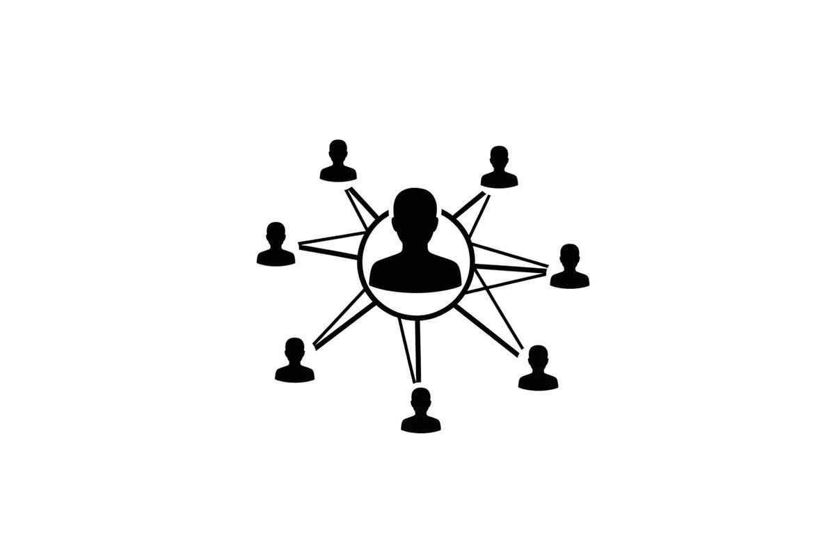 Remote Team Work Silhouettes Bundle, a Graphic by musafir_fashion (Photo 3 of 14)