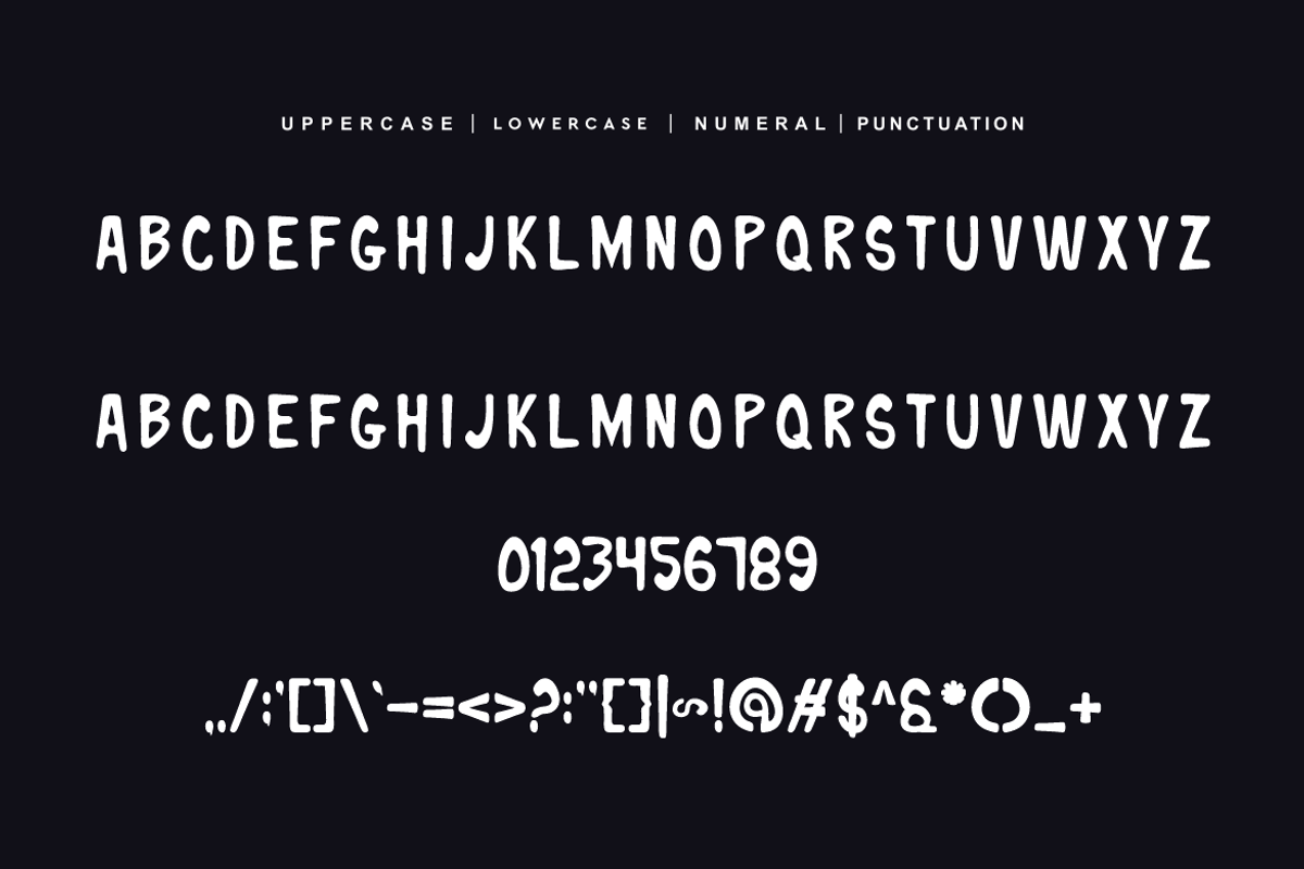 Nostalgic Ameghena Font, a Sans Serif Font by QR Design Studio (Photo 5 of 6)
