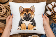 Funny Whimsical Puppy Clipart, a Seasonal Illustration by designcity5 (Thumbnail 4 of 5)