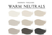 SW Warm Neutrals Home Paint Palette, a Presentation Template by CONCEPT COLORS (Thumbnail 2 of 9)