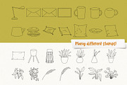 Cozy Days Stamp Set for Procreate, a Brush Add-On by PrettyLittlePigs (Thumbnail 9 of 10)