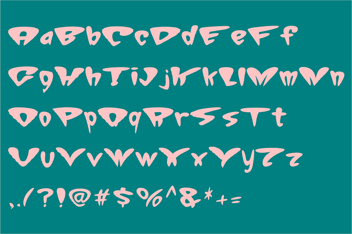 display font - Pophead, a Symbol Font by nicollr's store (Photo 3 of 3)