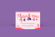 Mermaid Kids Birthday Invitation, an Invitation Template by Vynetta (Thumbnail 3 of 3)