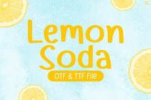 Lemon Soda | Fun Handwriting Font