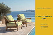 Retro Riviera Deco Seamless Patterns, a Pattern Graphic by Svetlana Lerie (Thumbnail 8 of 10)