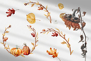 Watercolor Thanksgiving Clip art, an Illustration by Colibri Watercolor (Thumbnail 4 of 8)