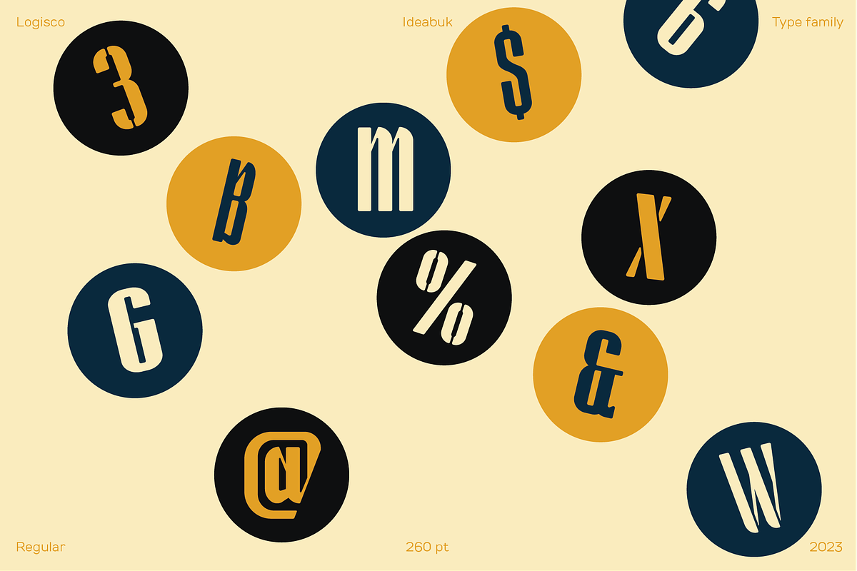 Logisco Full Font Family, a Sans Serif Font by Ideabuk (Photo 8 of 12)
