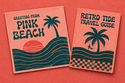 Pink Beach - Groovy Display Font, a Sans Serif Font by Gumrega Studio (Thumbnail 6 of 8)