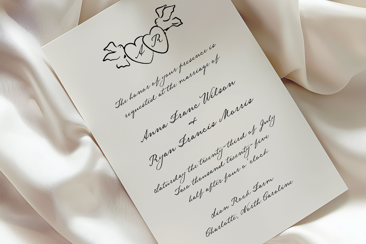 Darling Vintage Handwritten Font, a Script Font by Calamar Studio (Photo 3 of 15)