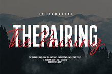 The pairing font duo
