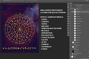 Astrology Vector Set & Birth Chart, an Illustration by The Gypsy Goddess (Thumbnail 11 of 15)