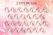 Monogram Handdrawn Rose Font, a Symbol Font by Dm Studio (Thumbnail 5 of 6)